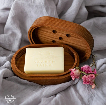 Saaren Taika tvål och tvålhållare