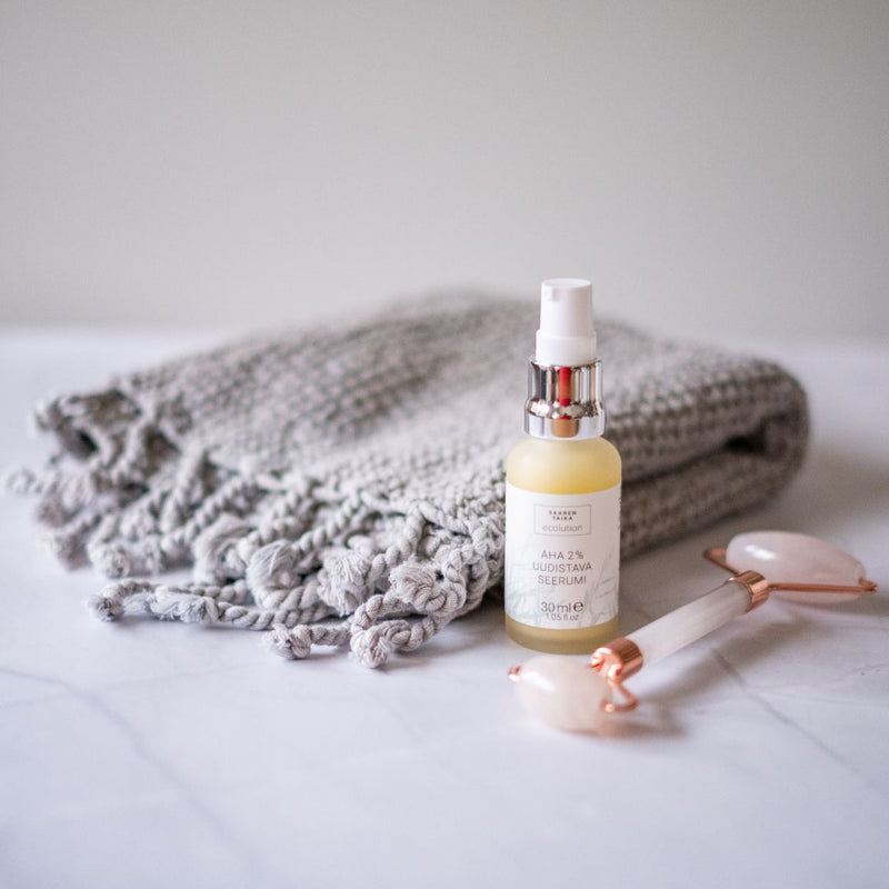 Ecolution, AHA 2% serum, parabenfritt, veganskt, 97% naturligt, 30ml