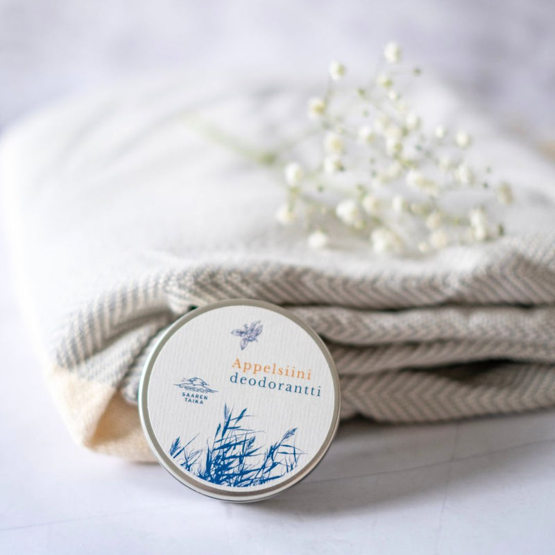 Deodorantkräm Apelsin, 100% naturlig, vegansk, aluminiumfri och sodafri