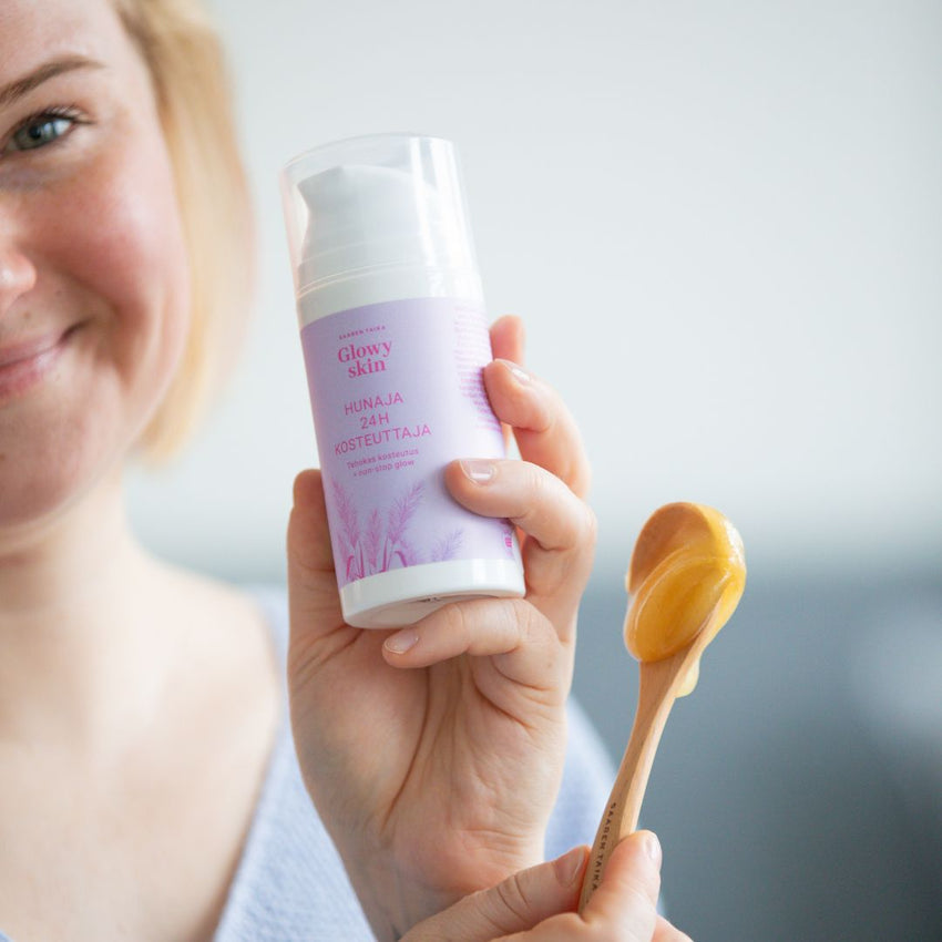 Honey 24h fuktighetskräm rikt fuktgivande, inkl. honung & sheasmör, oparfymerat, 97,3 % naturligt