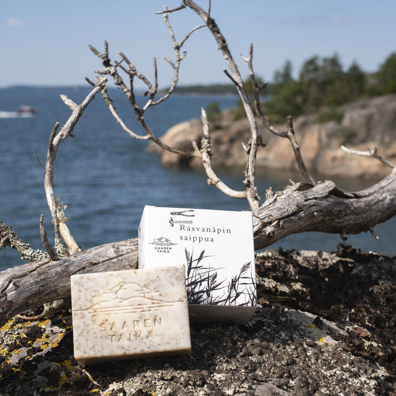 Rasvanäpin saippua® monipuolinen ja luonnollinen tehosaippua erittäin likaisille käsille, 105g