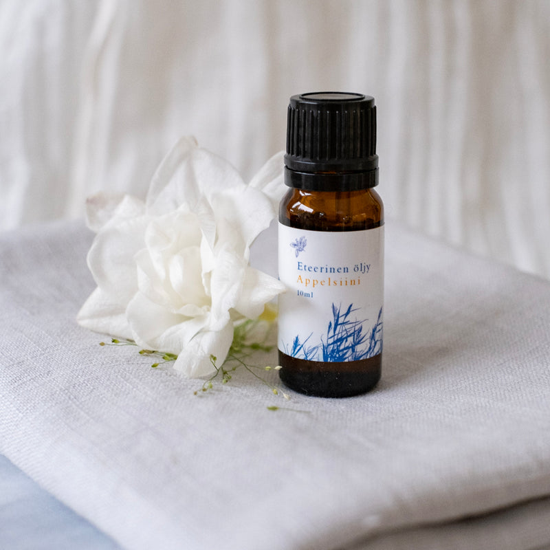 Appelsiinin eteerinen öljy 10ml - vegaaninen, luonnollinen