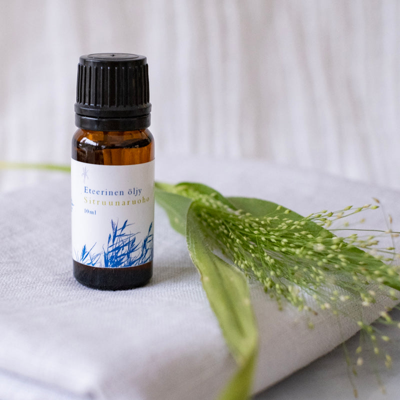 Citrongräs Eterisk olja  10ml - Vegansk, naturlig