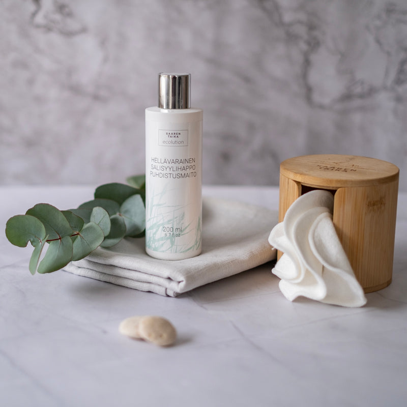 Mild salicylsyra rengöringsmjölk för aknehud, 200ml