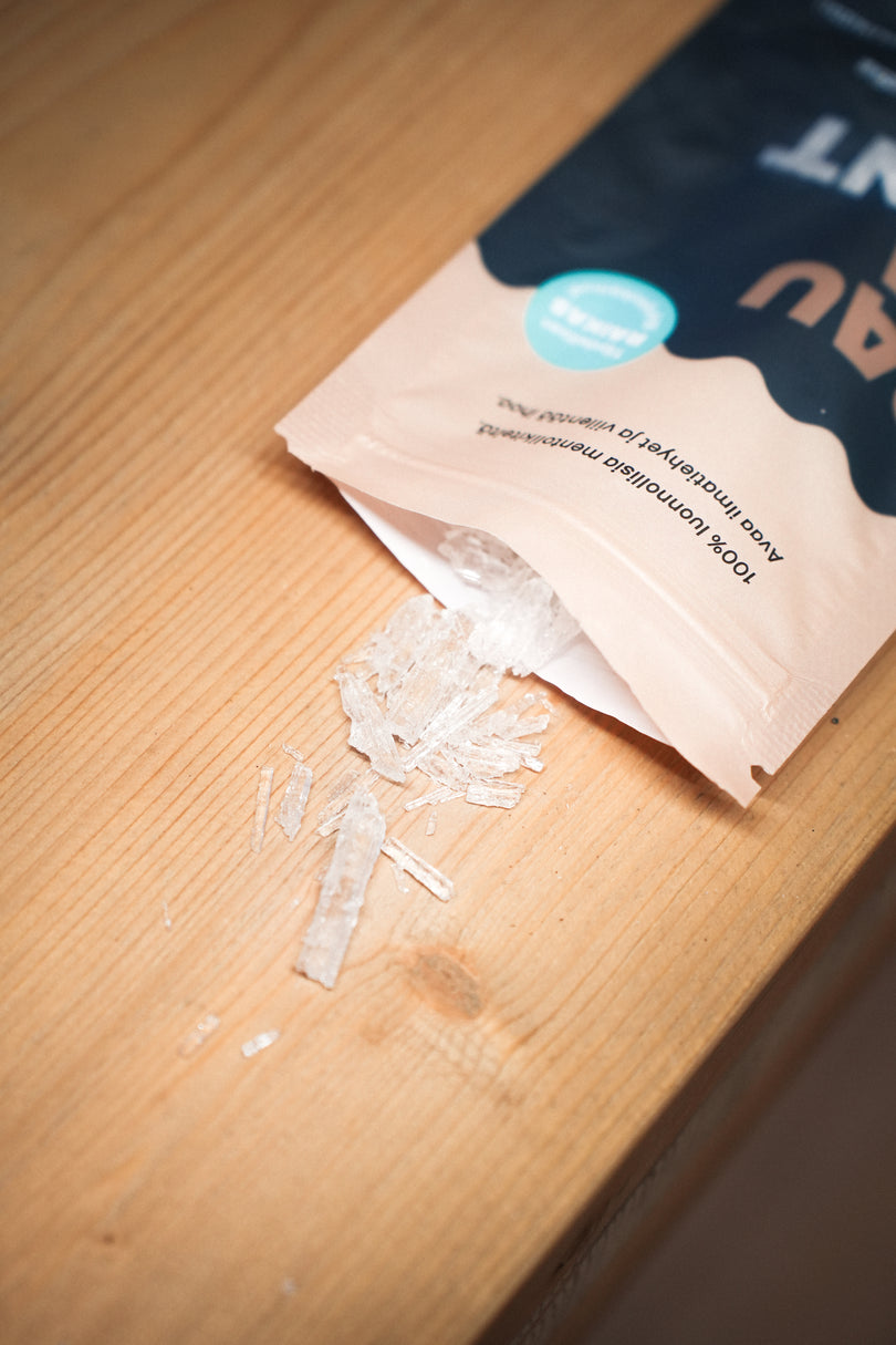 SAUNA MENTHOL - ORIGINAL, 25g, räcker till ca 80 bastubad