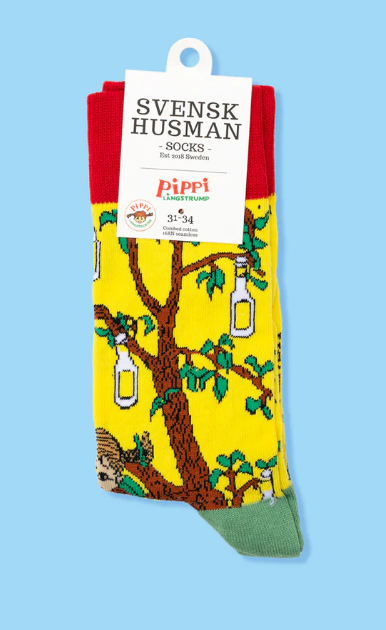 BARNSTRUMPOR - PIPPI SOCKERDRICKA TRÄD