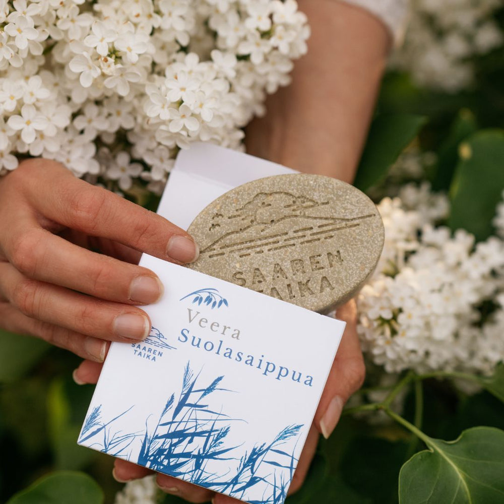 Veera suolasaippuapala 100g, ihottumiin ja akneen 