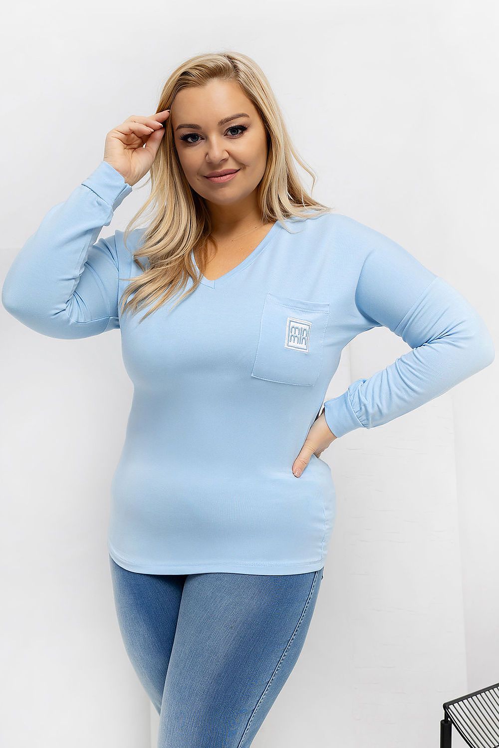  Plus size blouse model 223936 Relevance 