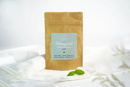Mjuka fötter mint – fotbadsalt