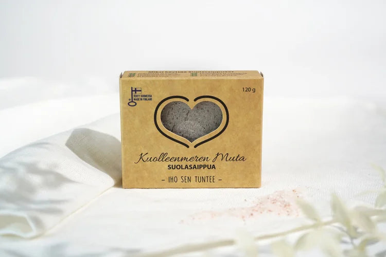 Kuolleenmerenmuta suolasaippuapala 